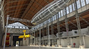 The world's first Airship Hangar has been Revived Once again as a Cultural Institution in Paris